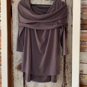 Beige off Shoulder Top/Dress